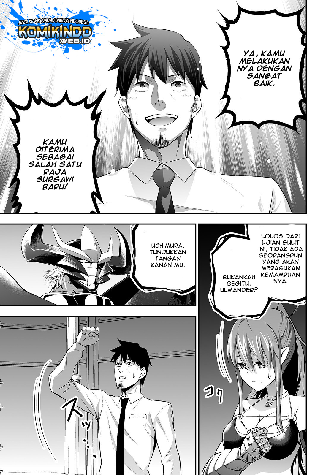 Salaryman Ga Isekai Ni Ittara Shitennou Ni Natta Hanashi